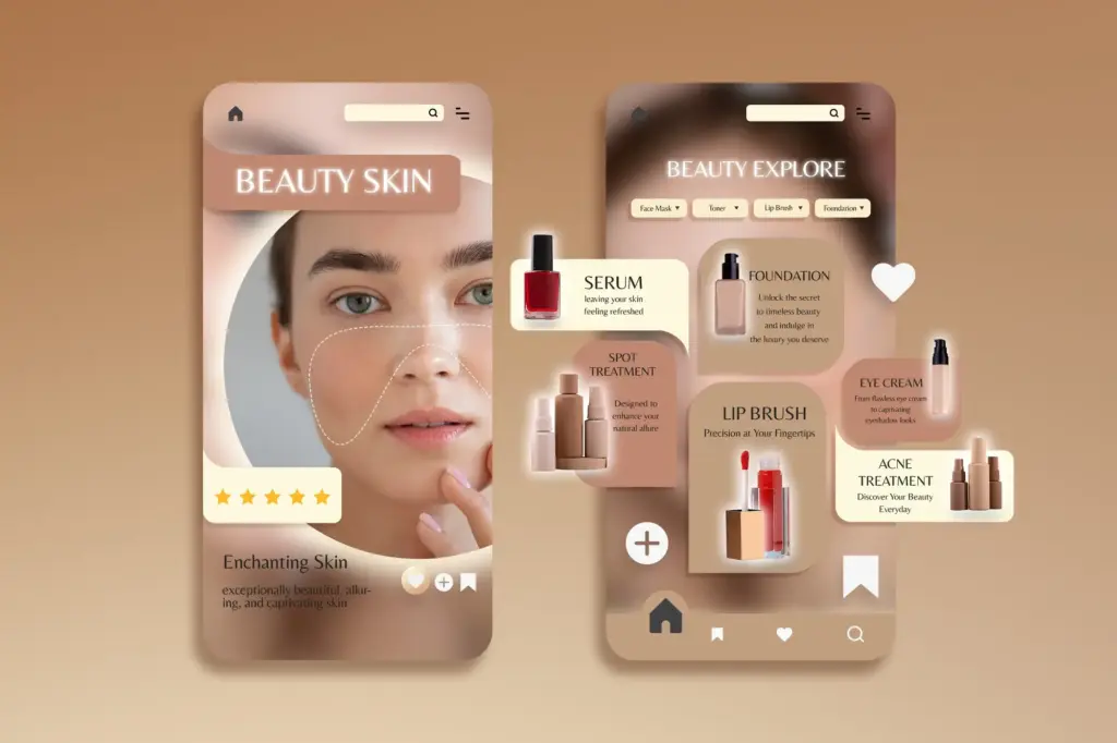 Cosmetic Website Design