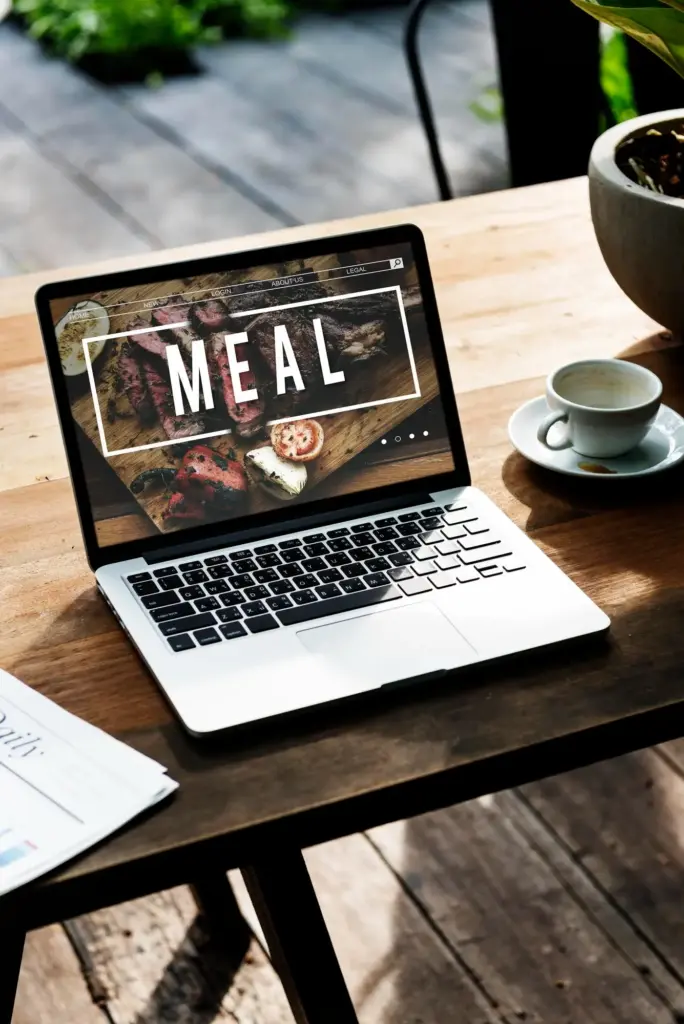 Restaurants website design