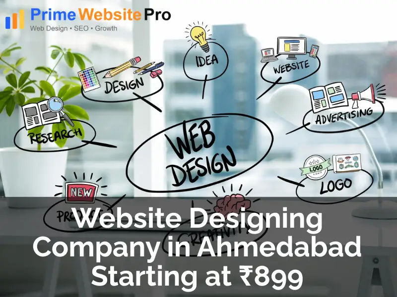 Website Designing Company in Ahmedabad Starting at ₹899