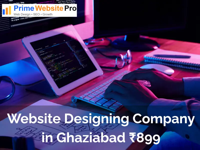 Website Designing Company in Ghaziabad ₹899